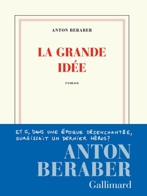 cover image of La Grande Idée